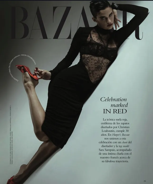 Stylist assistant for Harpers Bazaar and Christian Louboutin