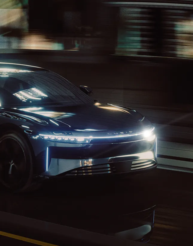 LUCID AIR CGI AND VFX