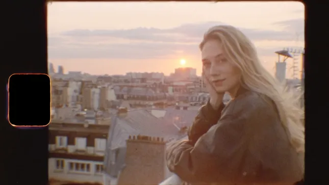 Super 8 film with Louise