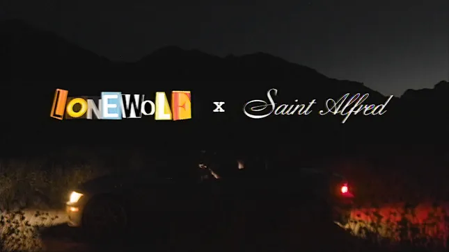 LONEWOLF Book Release Event & collaboration with Saint Alfred