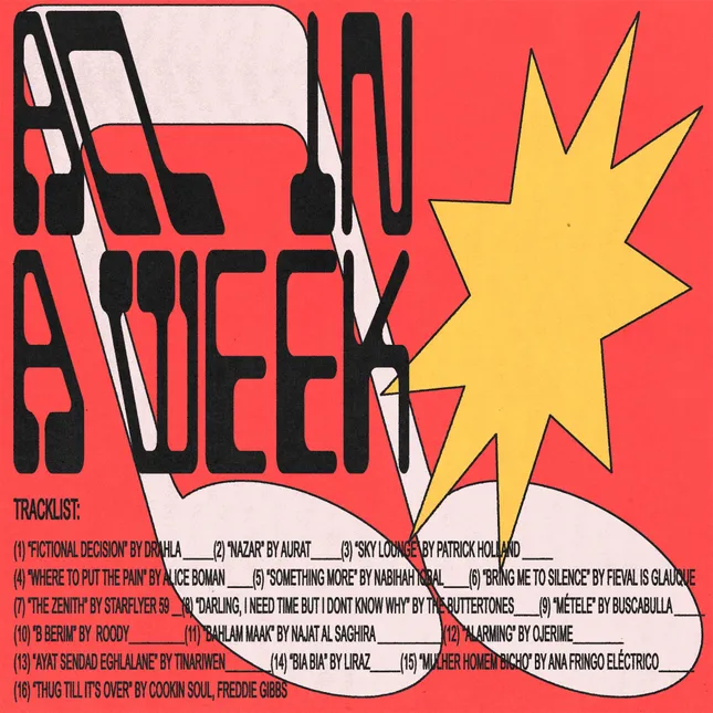 All in a Week — Playlist Covers