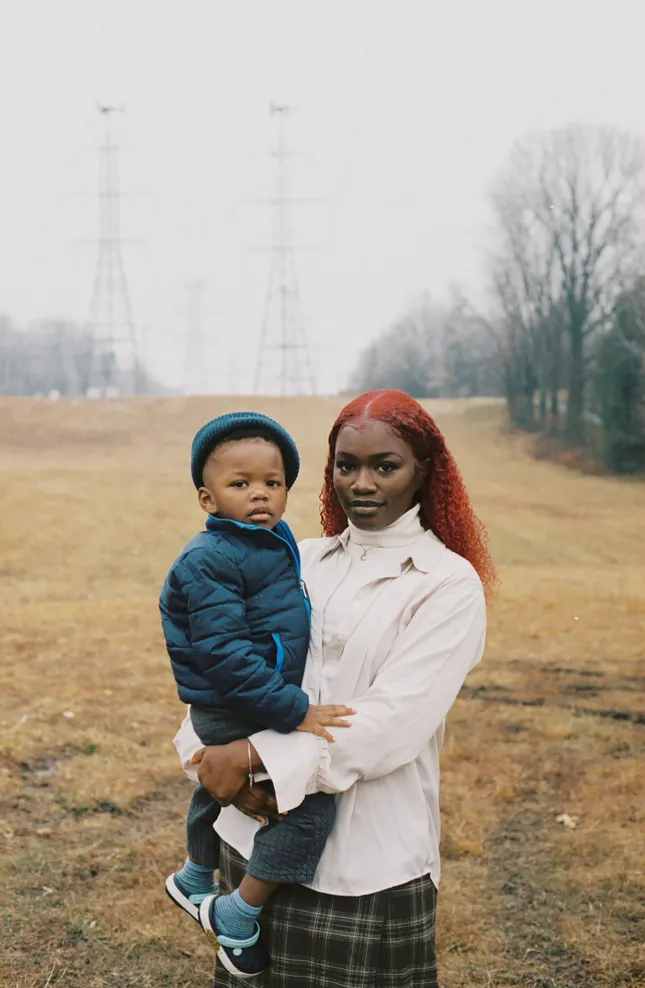 The Williams family for Buzzfeed