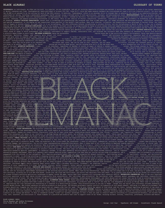 Poster: Black Almanac