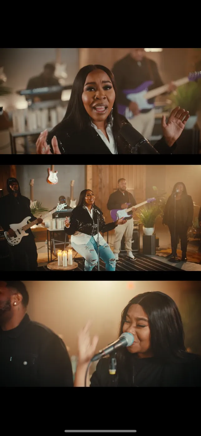 Nia Allen live in studio performance