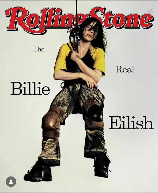 Billie Eilish for Rolling Stone