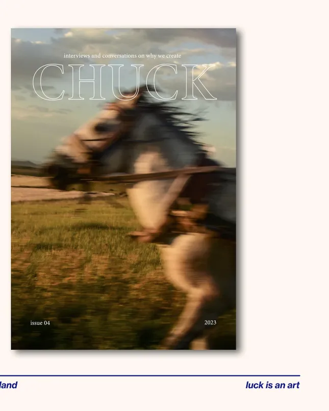 Writer for CHUCK MAGAZINE