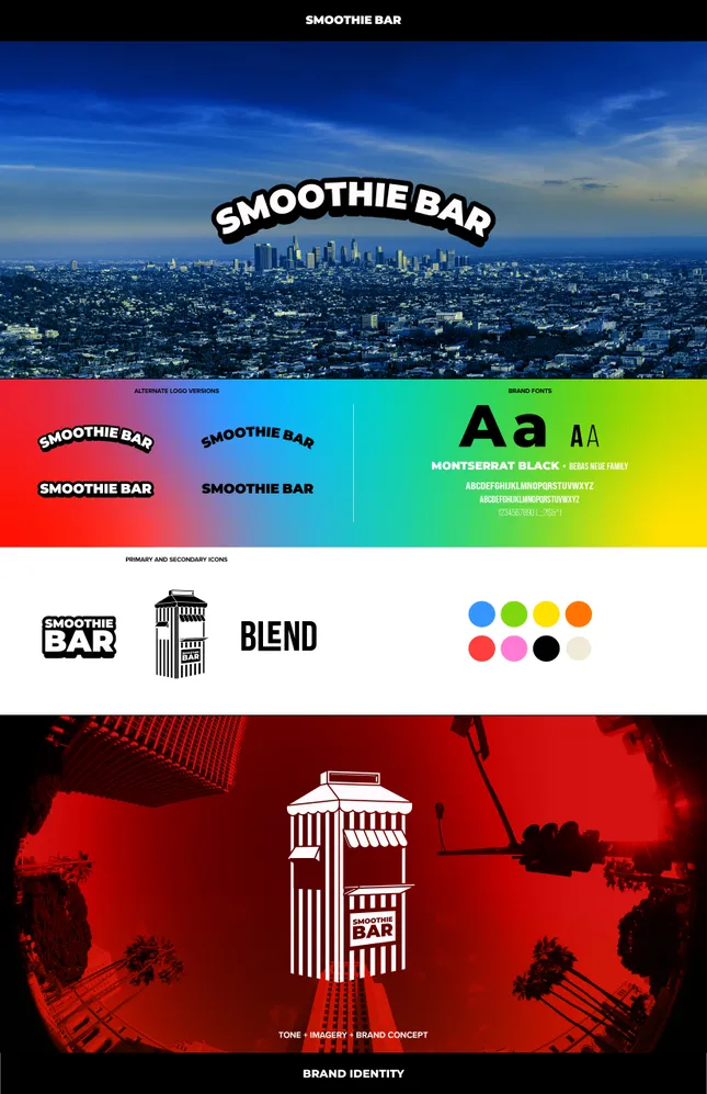 Smoothie Bar Brand Guidelines
