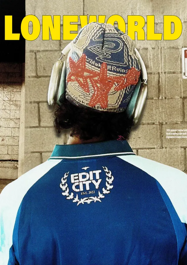 Loneworld Jersey Poster