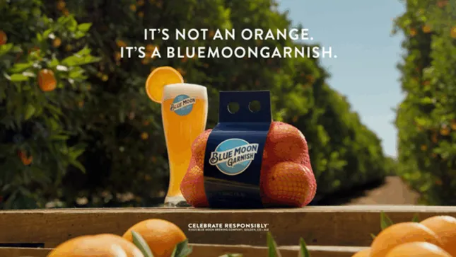 Blue Moon - Blue Moon Garnish