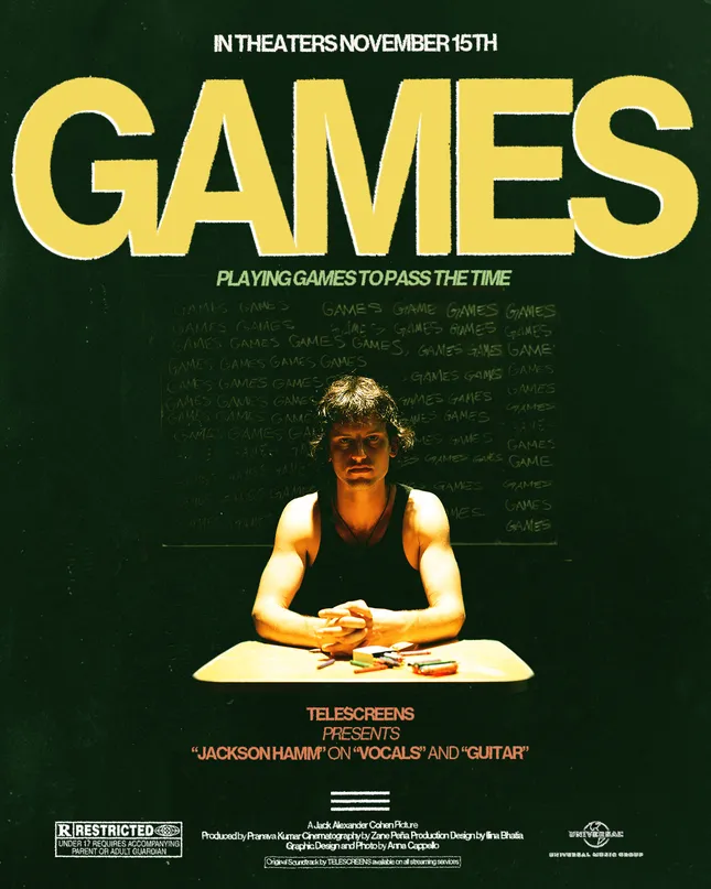 “Games” Movie Posters