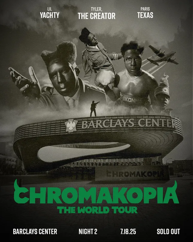 Barclays Center: Tyler, The Creator Custom Assets