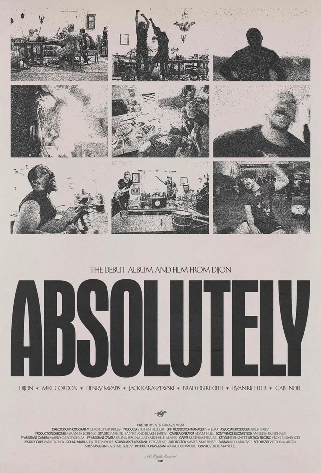 Dijon - “Absolutely” Film Poster