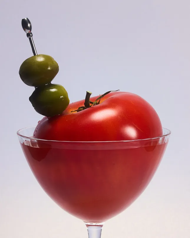 Deconstructed Bloody Mary