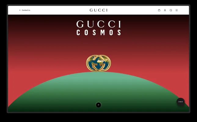 Gucci Cosmos Digital Experience