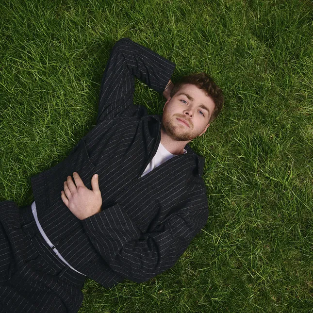 Alex Warren album cover shoot