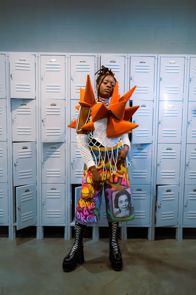 Siena Liggins for the Atlanta Dream’s Pride Night Halftime Performance