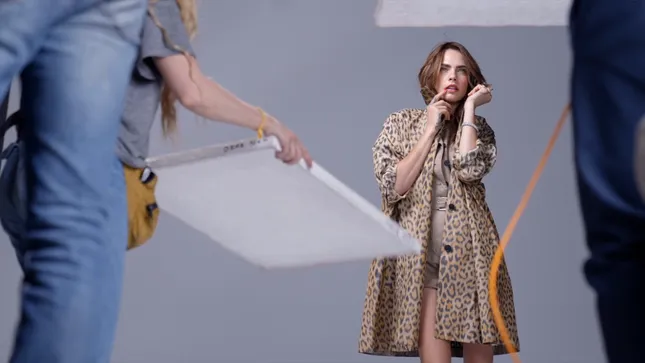 Interview incl. Photo shoot BTS sample