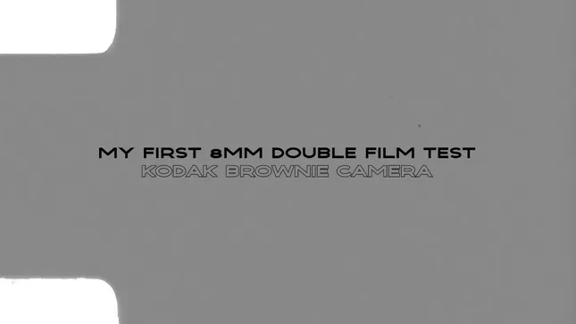8mm Film Test