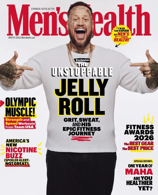 Men’s Health + Jelly Roll Cover Feature