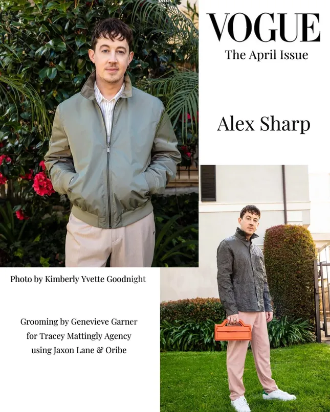 Alex Sharp - VOGUE April 2024