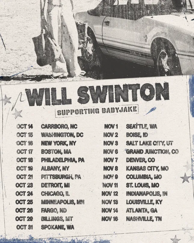 Will Swinton – Tour Flyer