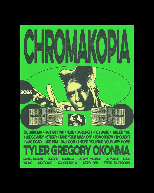 Chromakopia (2024), Poster Design/Personal Project