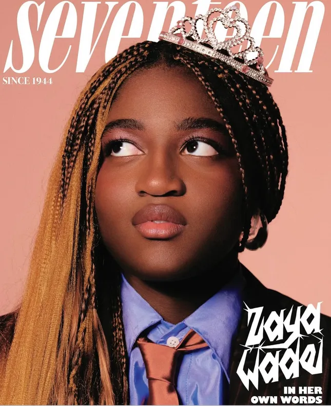 Fashion Styling Assistant for Seventeen Magazine Cover Shoot with Zaya Wade