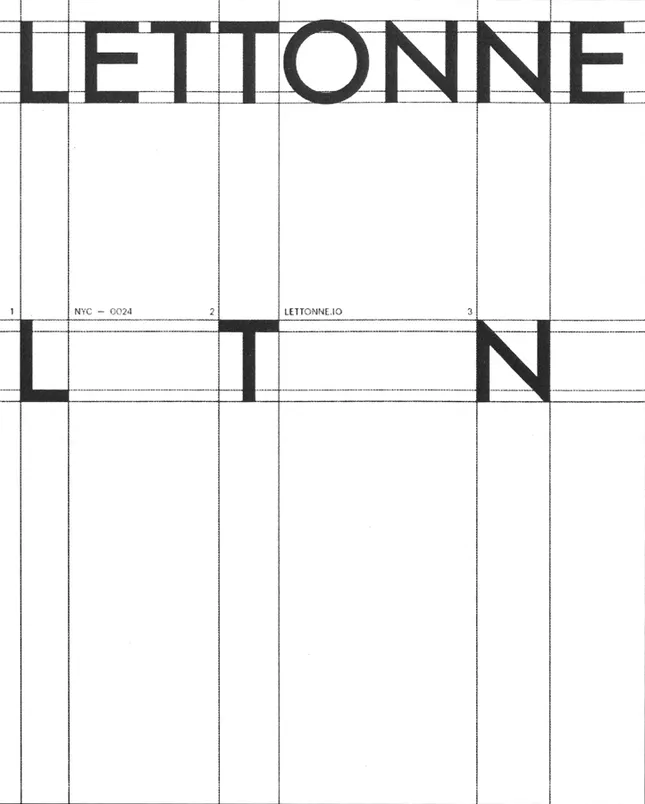 Brand Identity for LETTONNE [2024]