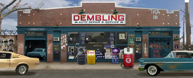 Pre visualization- Set Dressing - Signage