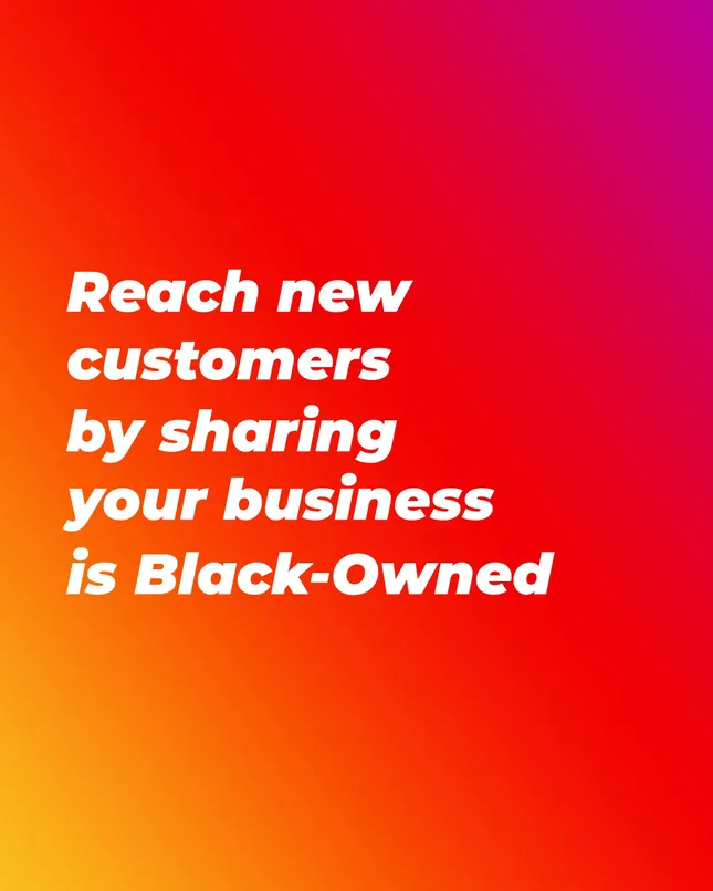 Instagram: Support Black-Owned Businesses
