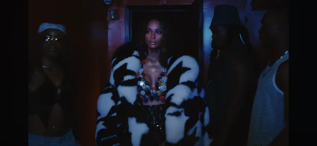 Ciara music video for “Low” ft Diamond platnumz