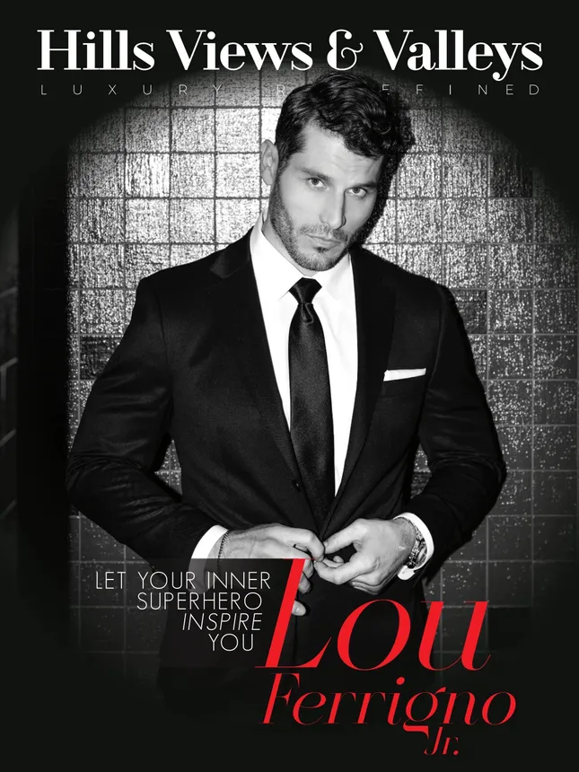 Lou Ferrigno Jr. Cover Shoot
