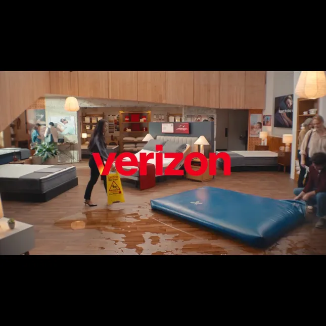 Verizon:  Better deal. Best Network. Way better than memory foam.
