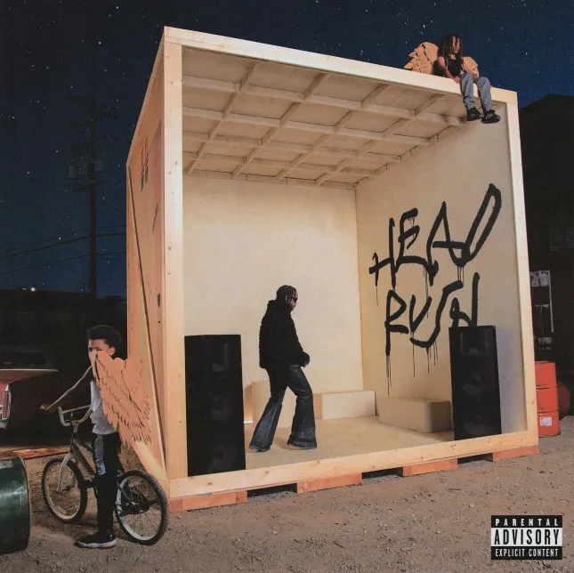 CHANNEL TRES / “HEAD RUSH” ALBUM COVER