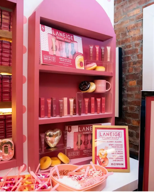 Laneige Pop Up at Empire Diner NYC