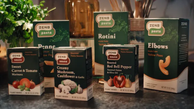 ZenB pasta Thanksgiving