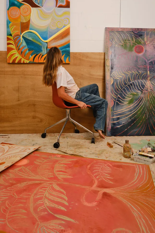 In Studio with Hannah Carrick