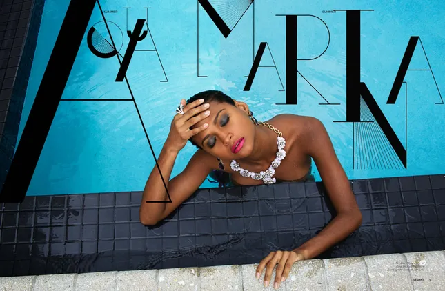 Aquamarine x Elegant Magazine