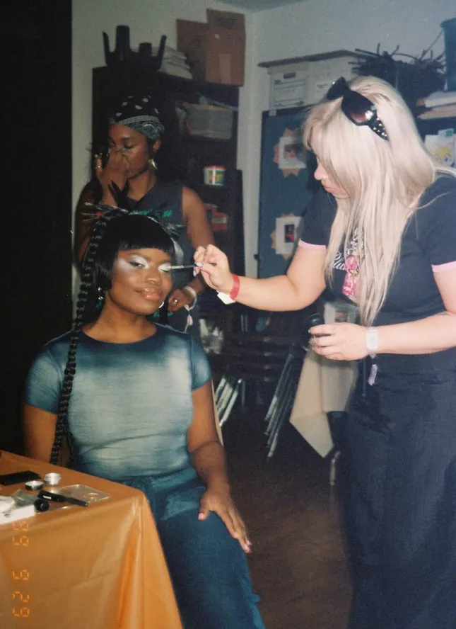 Makeup on Vagabon