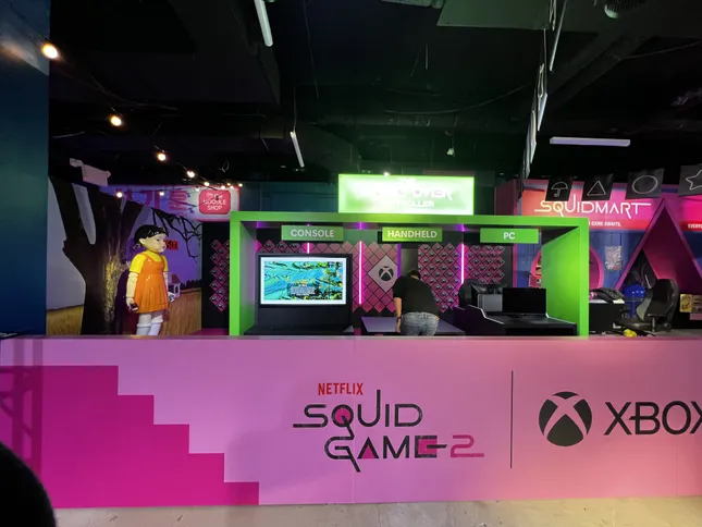 Squid Games x Xbox Interaction Installation