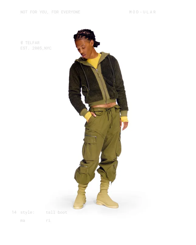 Telfar Modular Boot Campaign