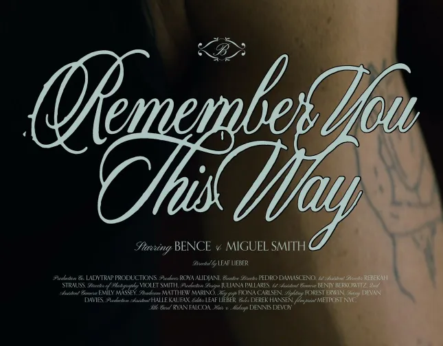 Bence - Remember You This Way