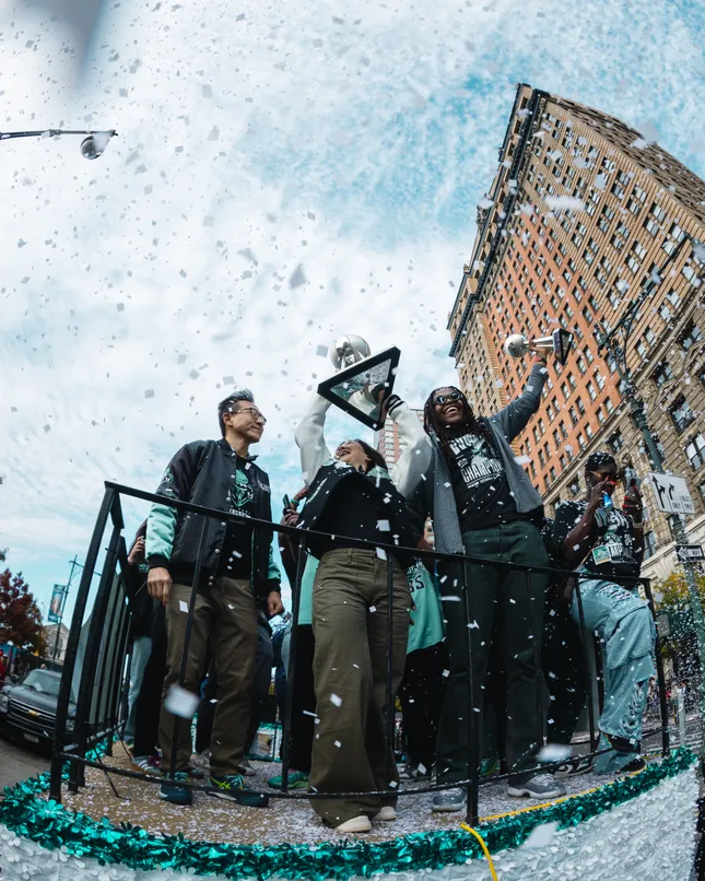 The New York Liberty 2024 Championship Ticker Tape Parade.