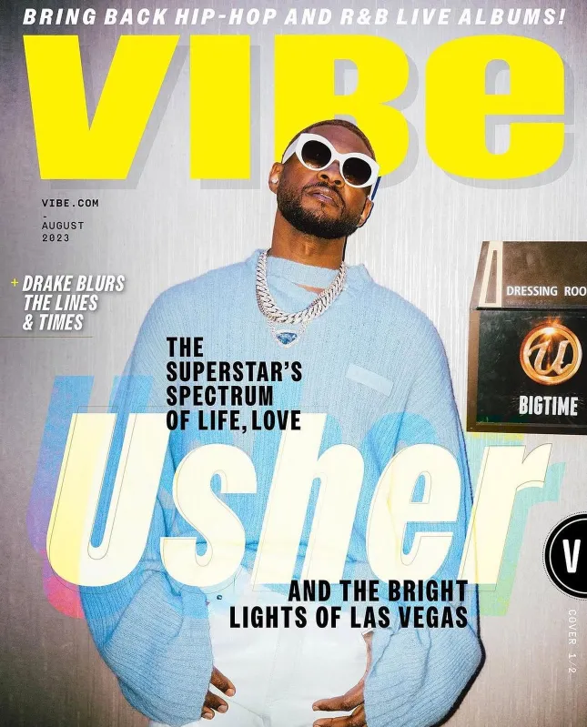 Vibe Magazine: Usher