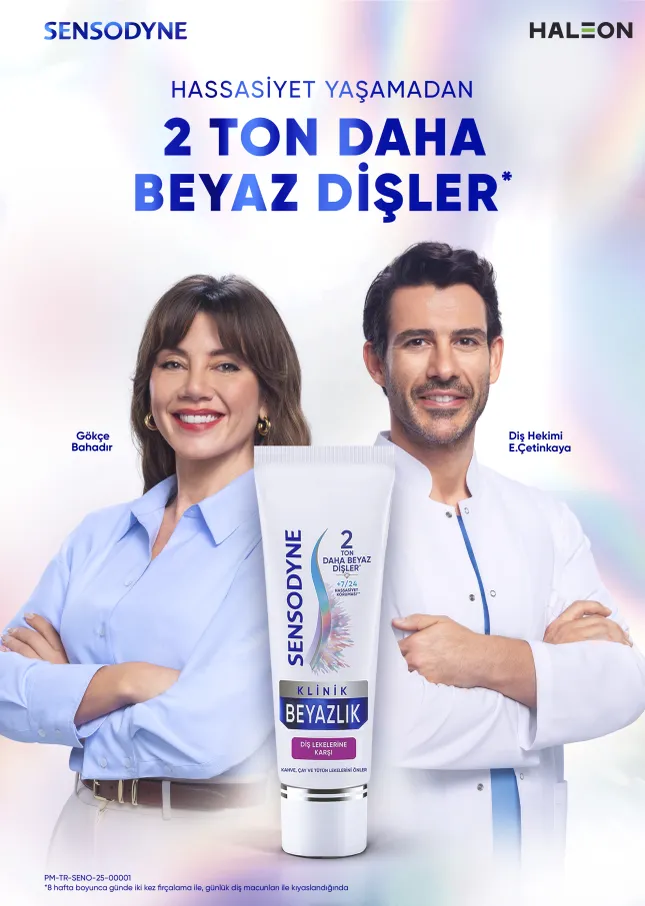 Sensodyne Turkiye Campaign w/ Gökçe Bahadır