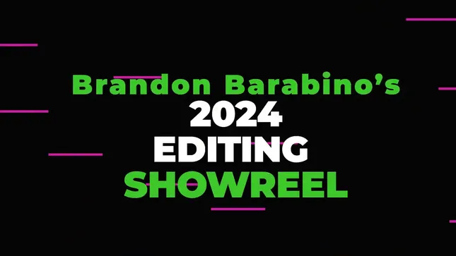 2024 Editing Showreel