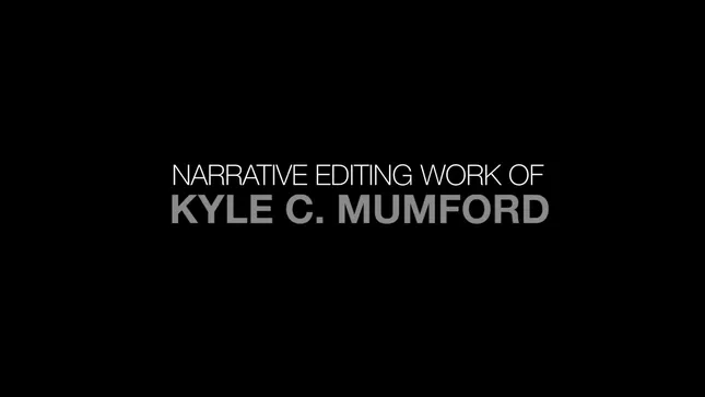 Narrative Editing Reel