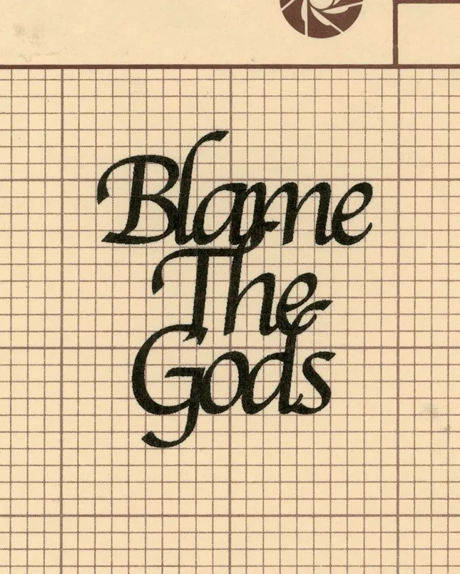 Blame The Gods - yeemz