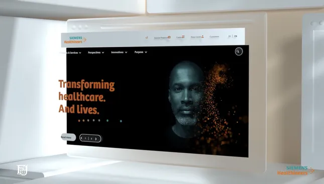 Siemens Healthineers website launch