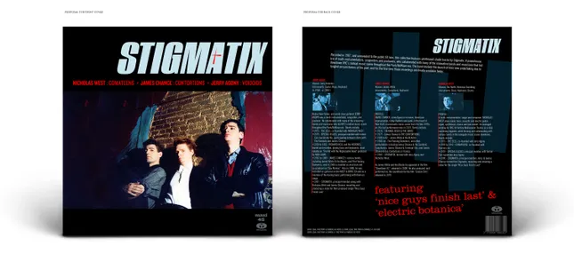 Sleeve Art for Left For Dead Records - STIGMATIX